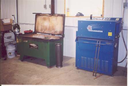 Oven and Steel Shot Cleaner